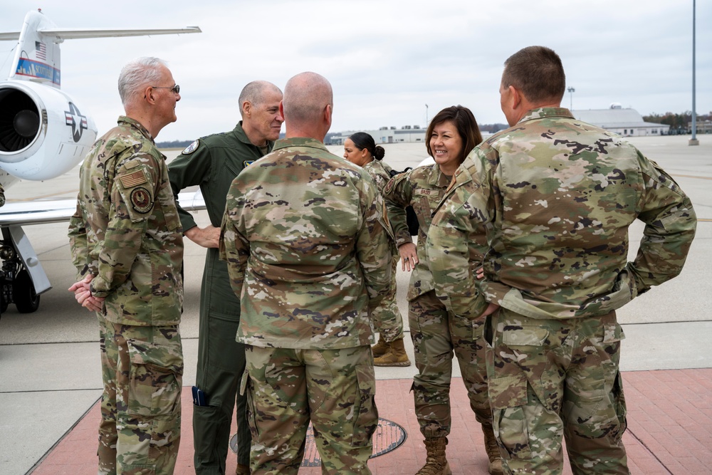 CMSAF Visits Wright-Patterson Air Force Base