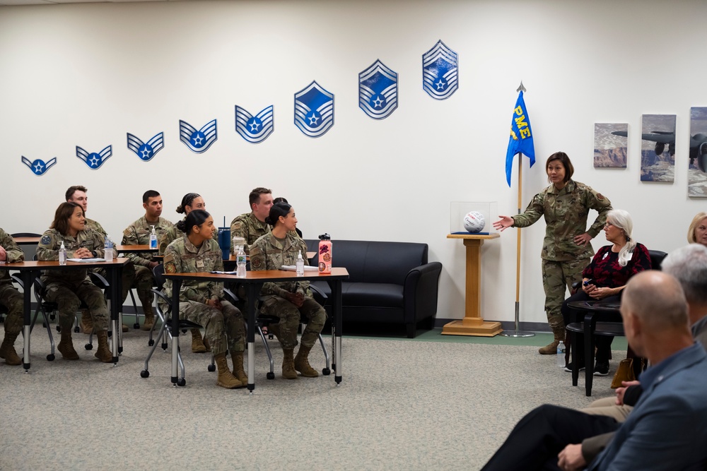 CMSAF Visits Wright-Patterson Air Force Base