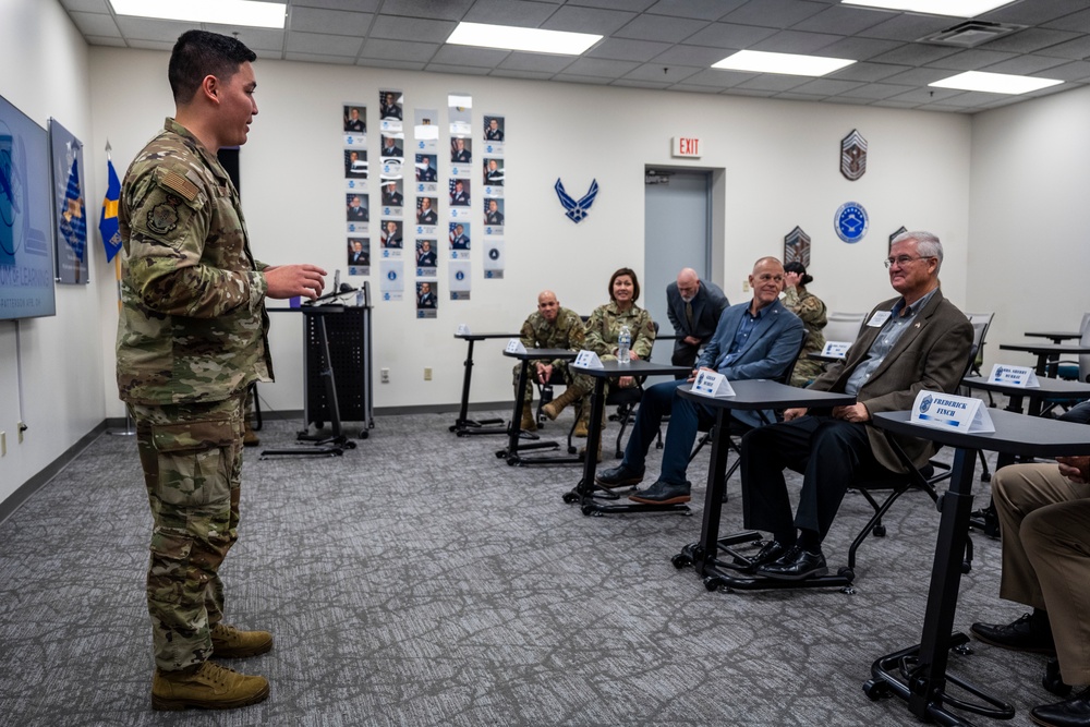 CMSAF Visits Wright-Patterson Air Force Base