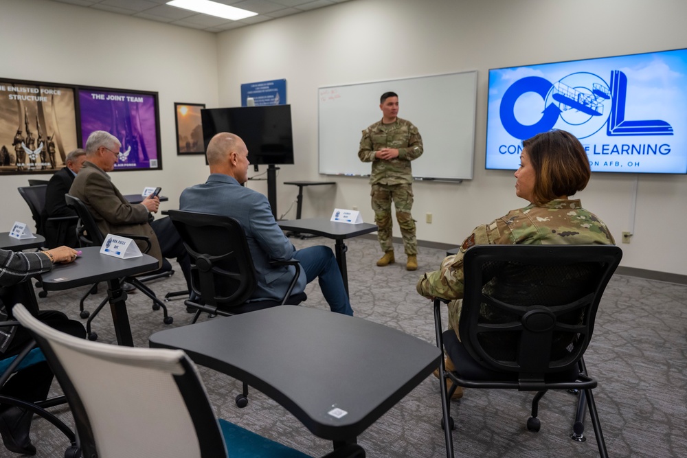 CMSAF Visits Wright-Patterson Air Force Base