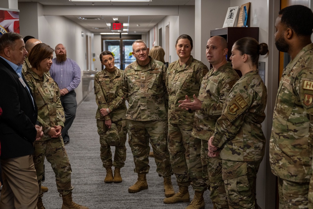 CMSAF Visits Wright-Patterson Air Force Base