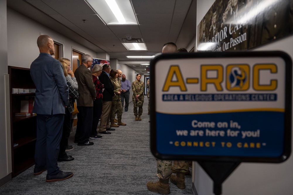 CMSAF Visits Wright-Patterson Air Force Base