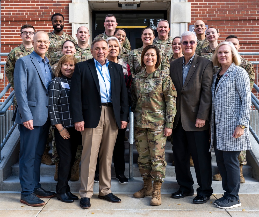 CMSAF Visits Wright-Patterson Air Force Base