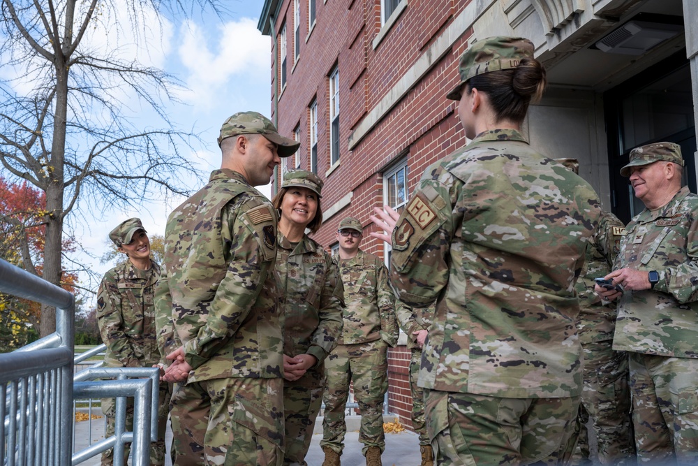 CMSAF Visits Wright-Patterson Air Force Base