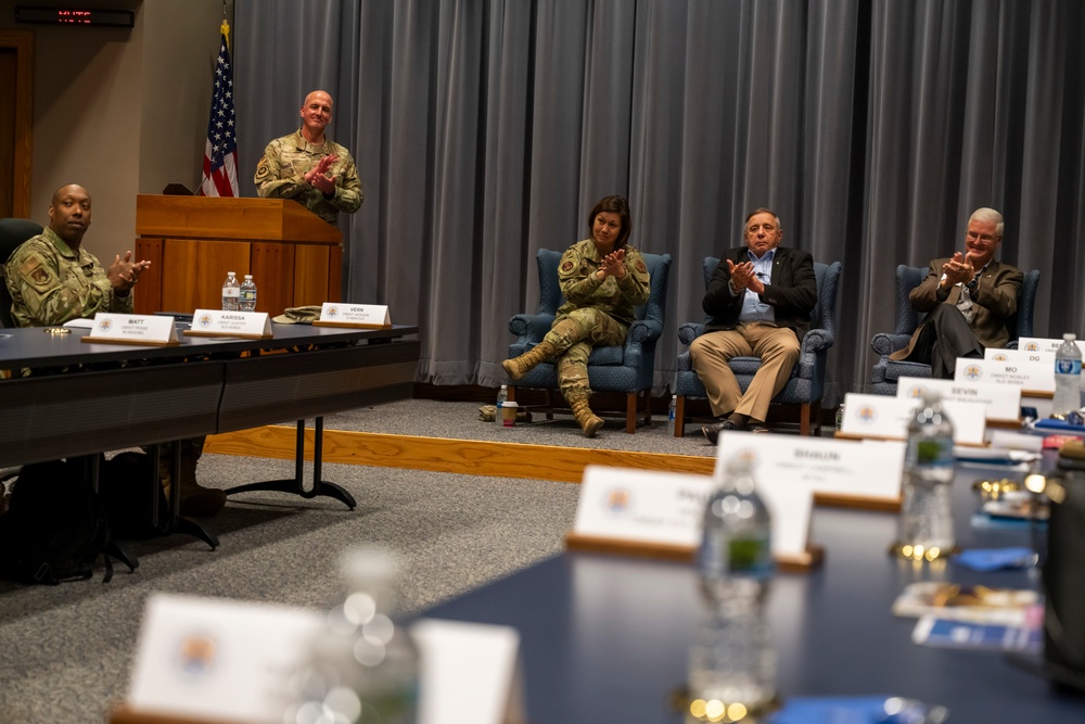 CMSAF Visits Wright-Patterson Air Force Base