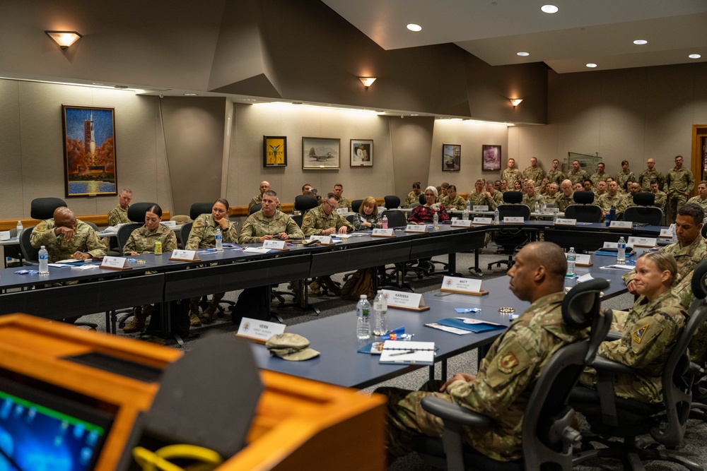 CMSAF Visits Wright-Patterson Air Force Base