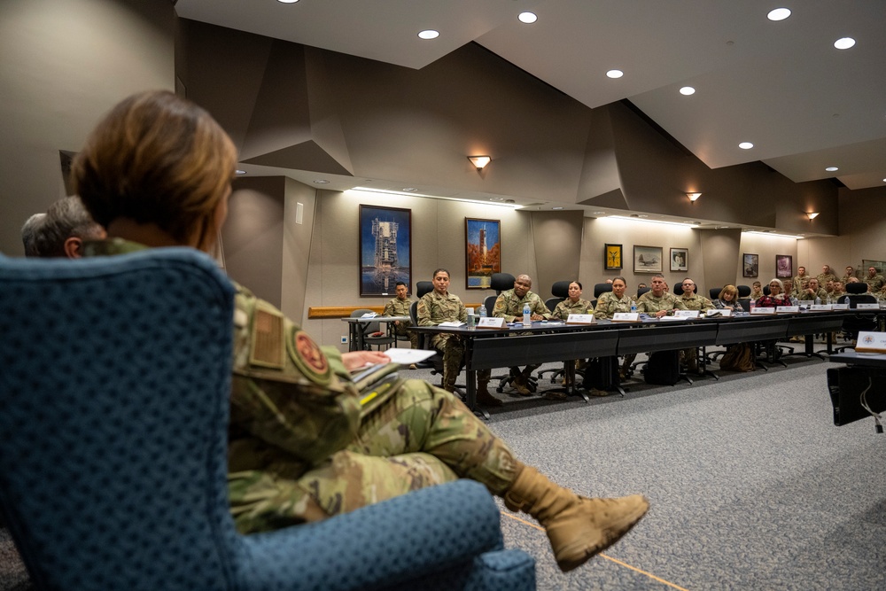 CMSAF Visits Wright-Patterson Air Force Base