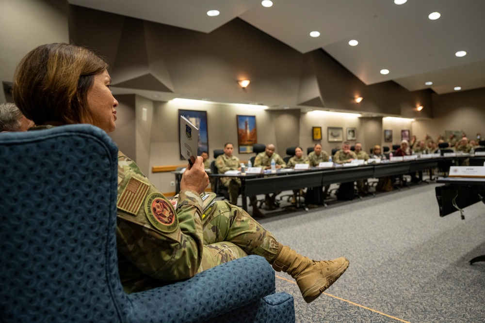 CMSAF Visits Wright-Patterson Air Force Base