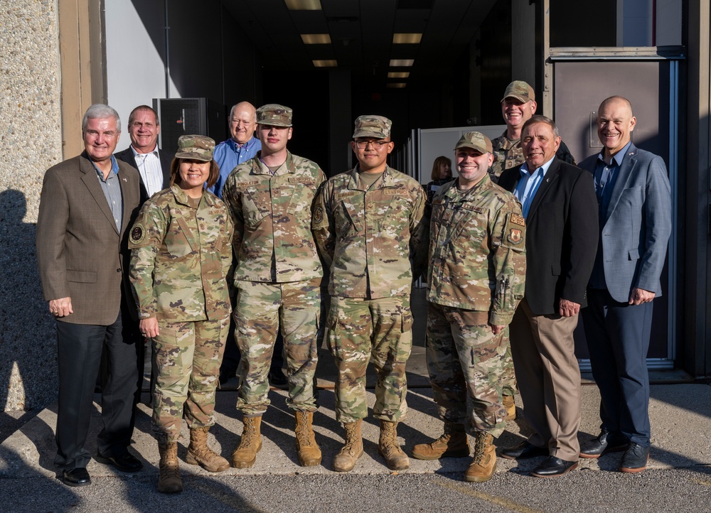 CMSAF Visits Wright-Patterson Air Force Base