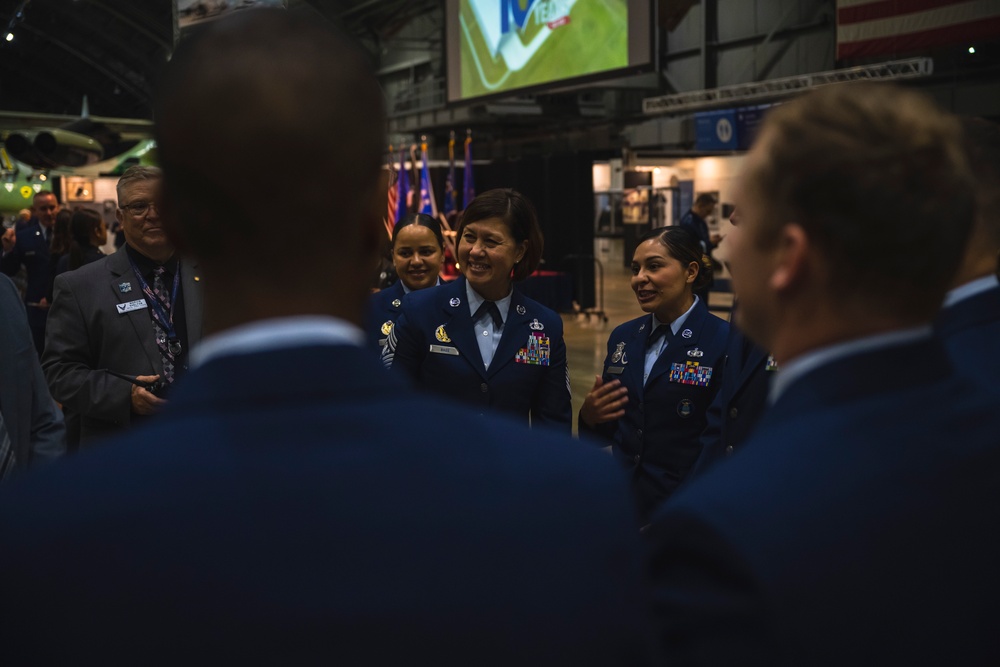 CMSAF Visits Wright-Patterson Air Force Base