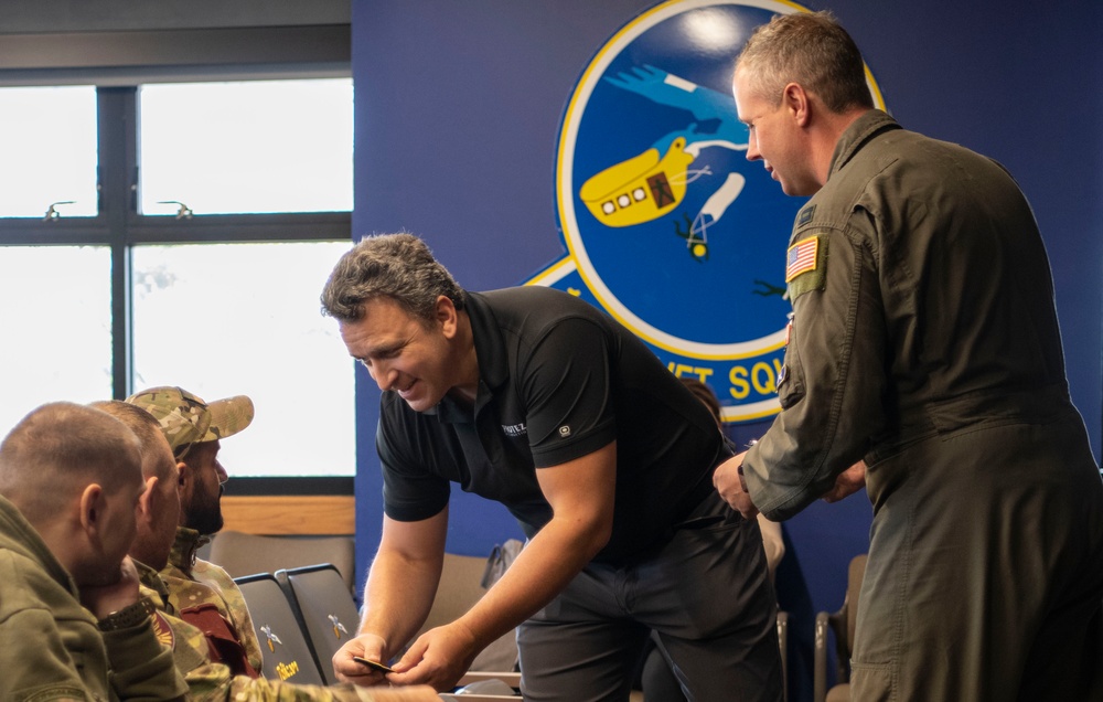 Ukrainian defenders visit Joint Base Charleston