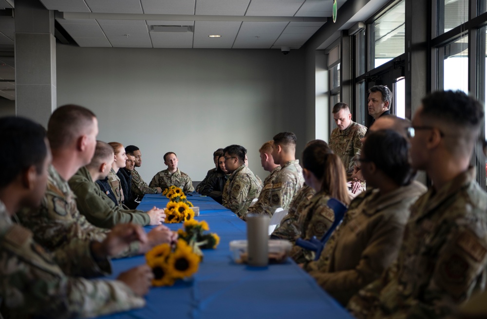 Ukrainian defenders visit Joint Base Charleston