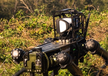 Robot dogs bring the "bark" to Barksdale