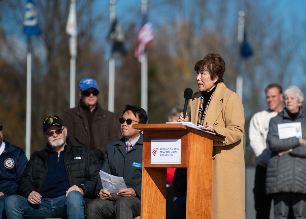 122nd Fighter Wing Airmen assist with Korean War memorial unveiling