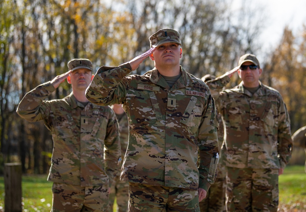 122nd Fighter Wing Airmen assist with Korean War memorial unveiling