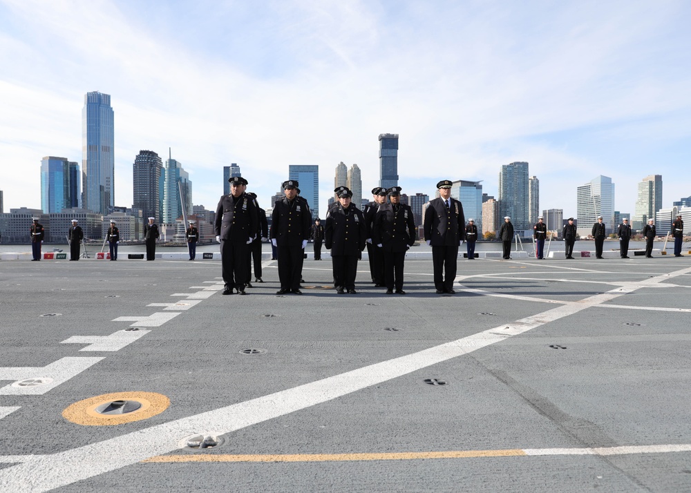 USS New York (LPD 21) Pulls into Manhattan Cruise Terminal for Veterans Week NYC 2023