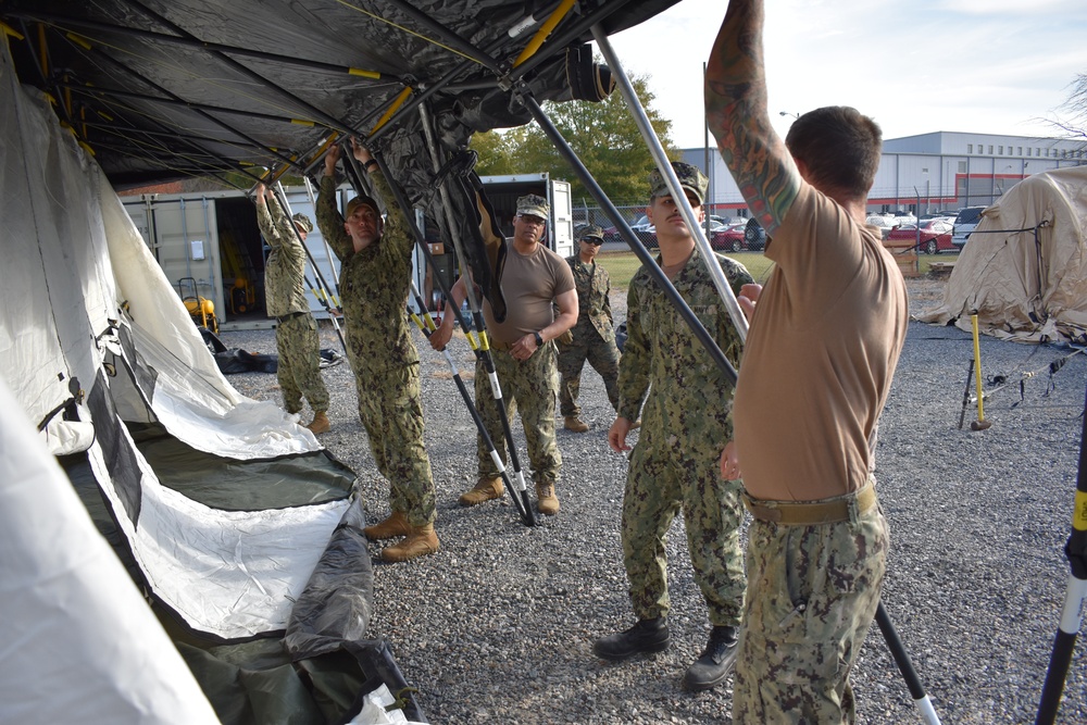 NMRLC Reserve Unit Soft and Hard Sided Shelter Training