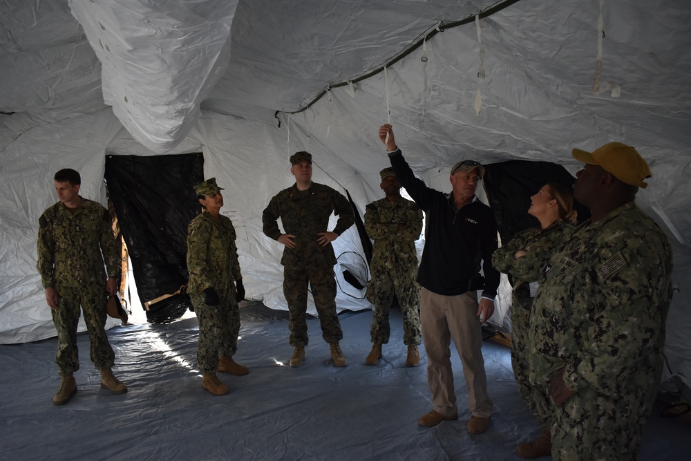 NMRLC Reserve Unit Soft and Hard Sided Shelter Training