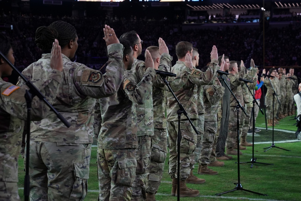 Allegiant Stadium Re-enlistment