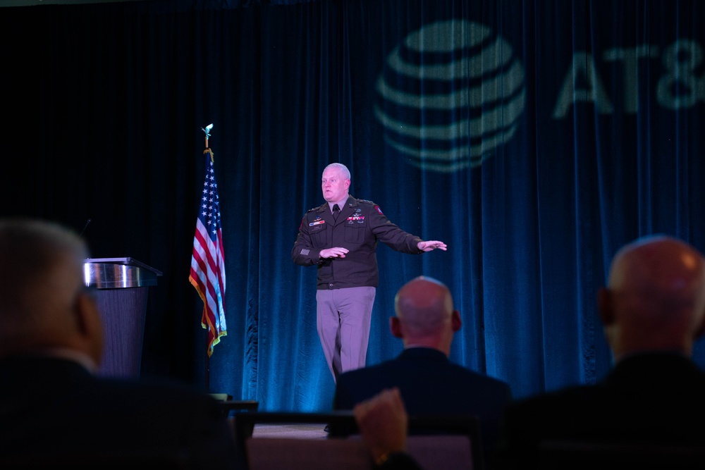 CG speaks at the annual Alamo AFCEA Chapter Event