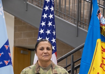 Promise Crawford is the SD Army National Guard’s first female Native American Sergeant Major