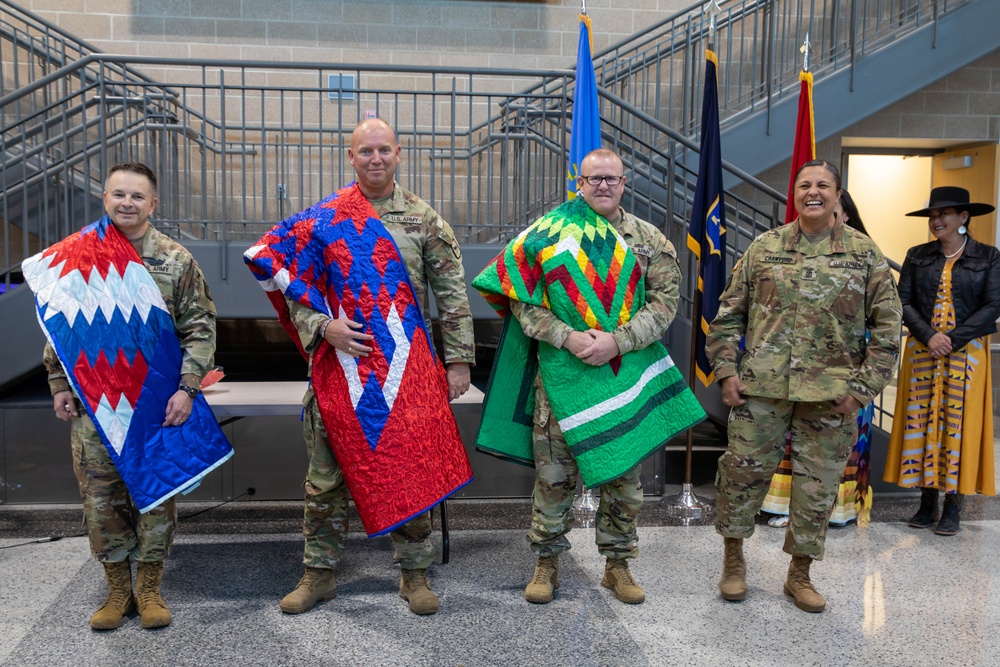 Promise Crawford is the SD Army National Guard’s first female Native American Sergeant Major