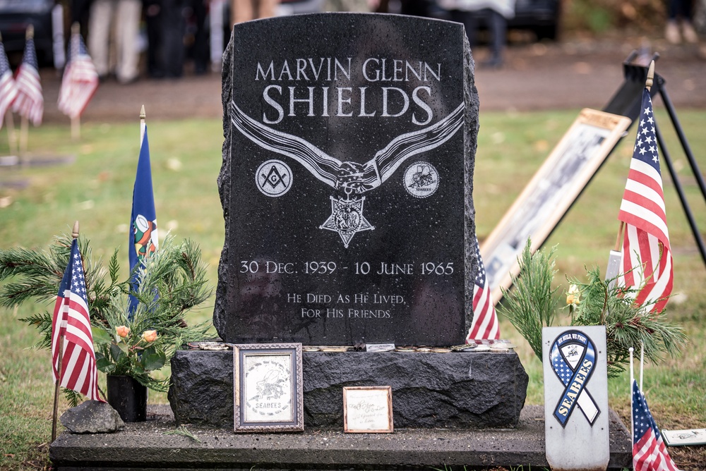 Honoring a Hero: Military and Community Come Together in Commemoration of Veterans Day to Honor Marvin G. Shields