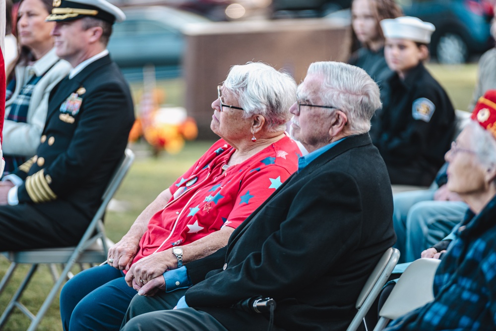 Honoring a Hero: Military and Community Come Together in Commemoration of Veterans Day to Honor Marvin G. Shields