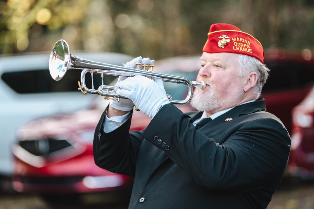 Honoring a Hero: Military and Community Come Together in Commemoration of Veterans Day to Honor Marvin G. Shields