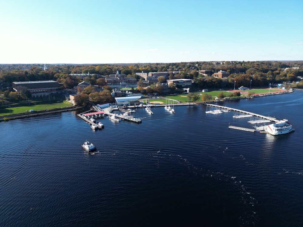 Aerial Photographs of the Coast Guard Academy