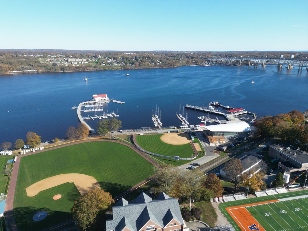 Aerial Photographs of the Coast Guard Academy