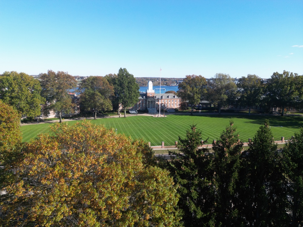 Aerial Photographs of the Coast Guard Academy