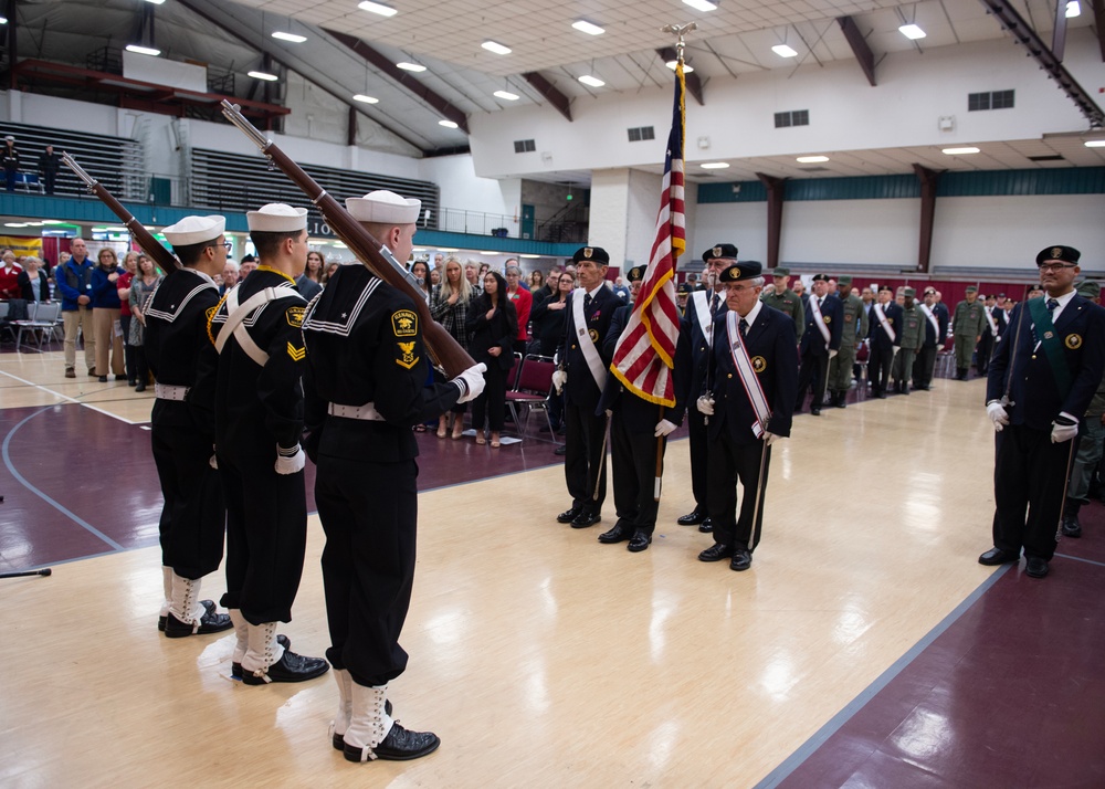 Commander, Submarine Group Nine Honors Veterans Day