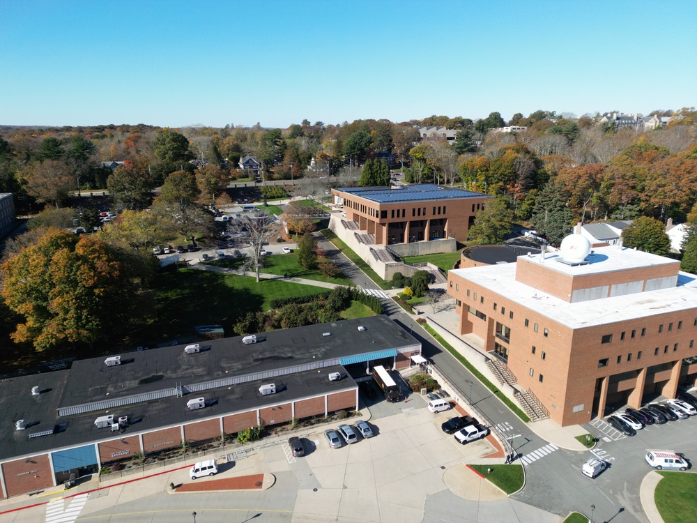 Aerial Photographs of the Coast Guard Academy