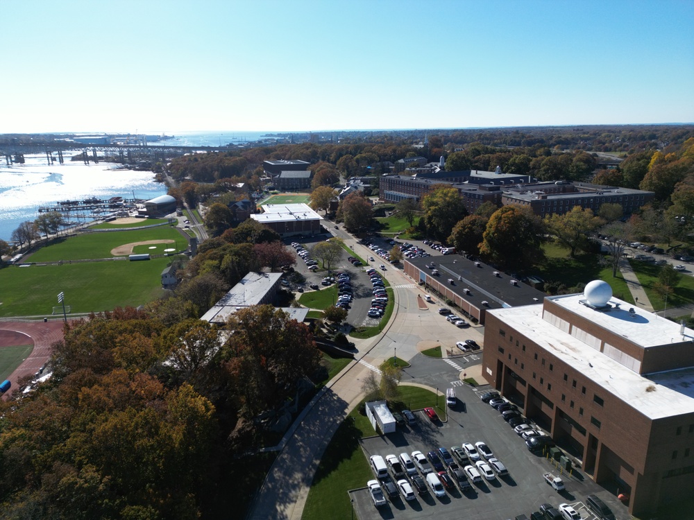 Aerial Photographs of the Coast Guard Academy