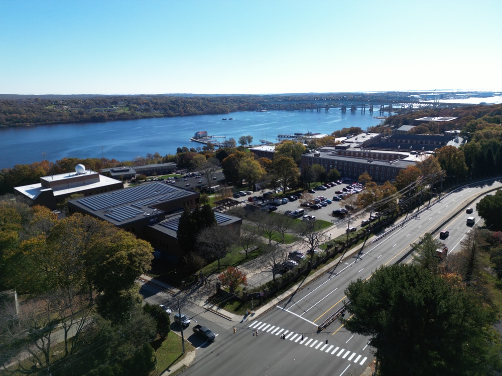 Aerial Photographs of the Coast Guard Academy