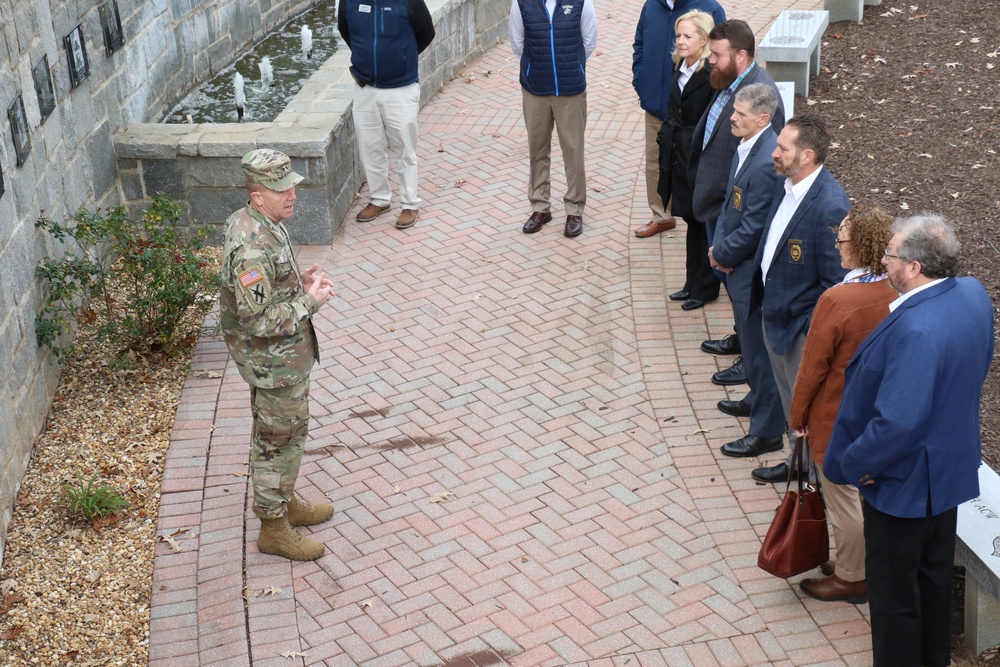 Cobb Civic Leaders Visit the GA NG