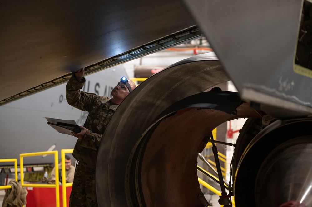 434 MXS kicks off new mission, now responsible for most AFRC KC-135 periodic inspections