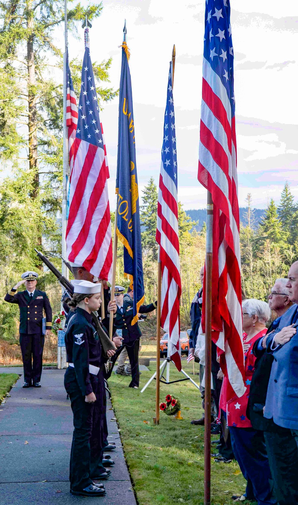 NAVFAC NW Honors Marvin Shields on Veterans Day 2023