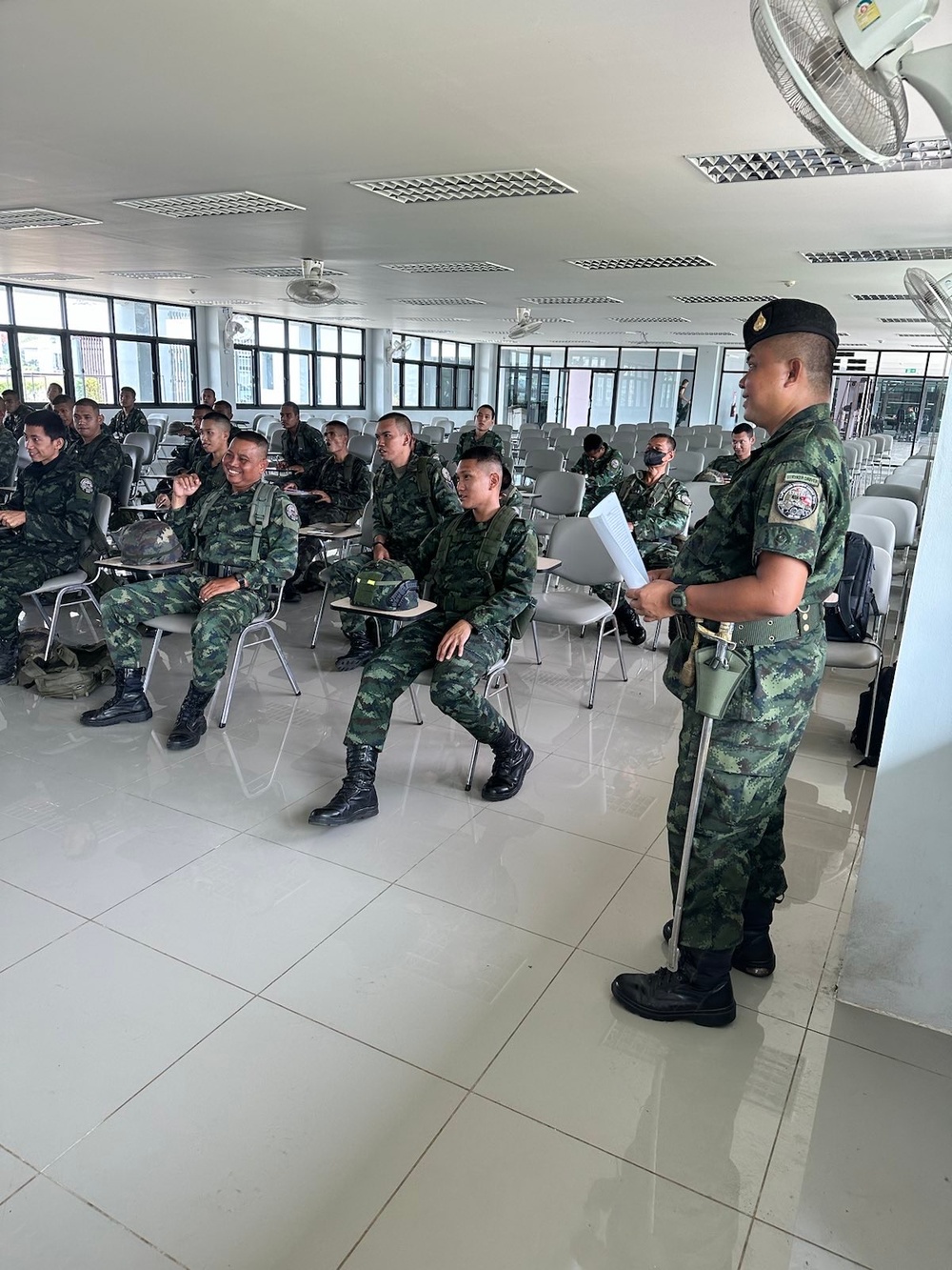 Fires Training with Royal Thai Army