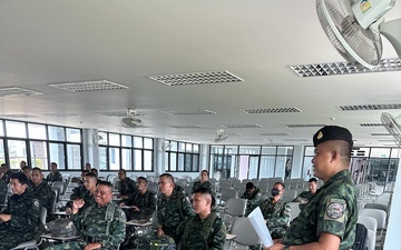 Fires Training with Royal Thai Army