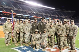 Chicago Bears NFL Salute to Service Game Hosts Army Reserve Soldiers for Oath of Enlistment Ceremony