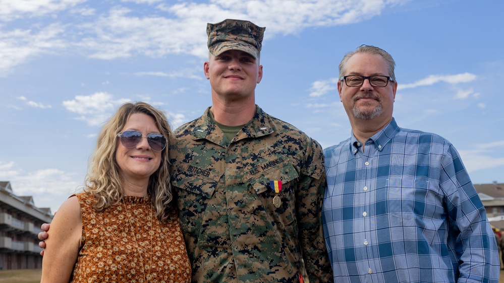 2/6 Marine Awarded for Heroic Actions