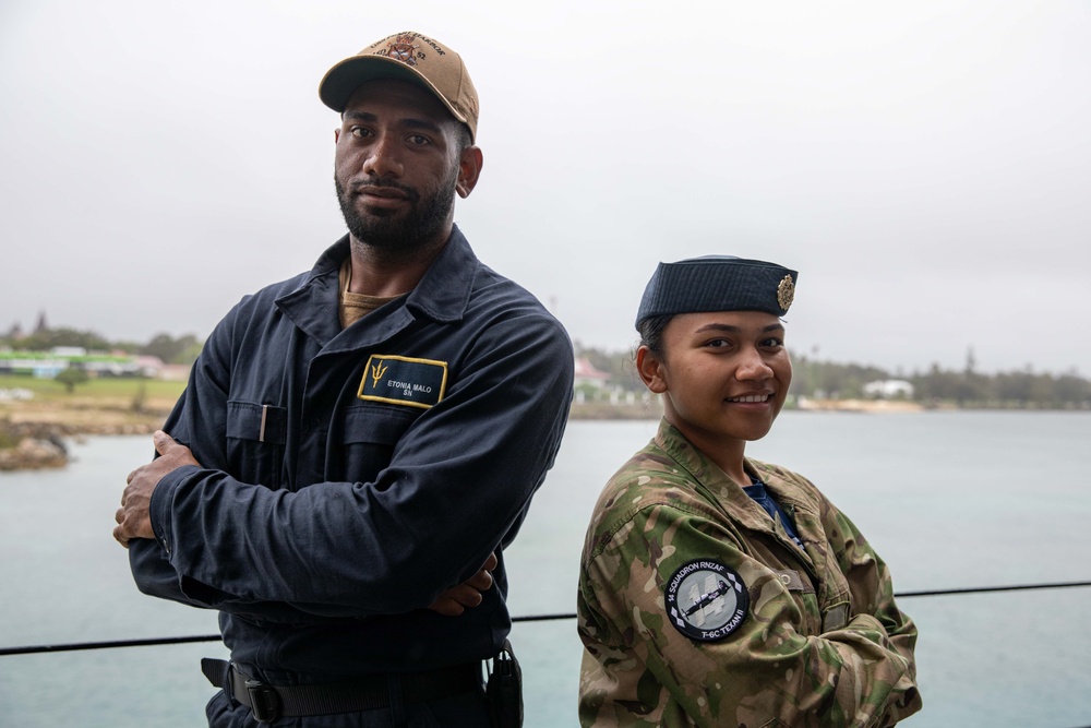 Pacific Partnership 2023: Fiji Primary School Classmates Reunite onboard USS Pearl Harbor