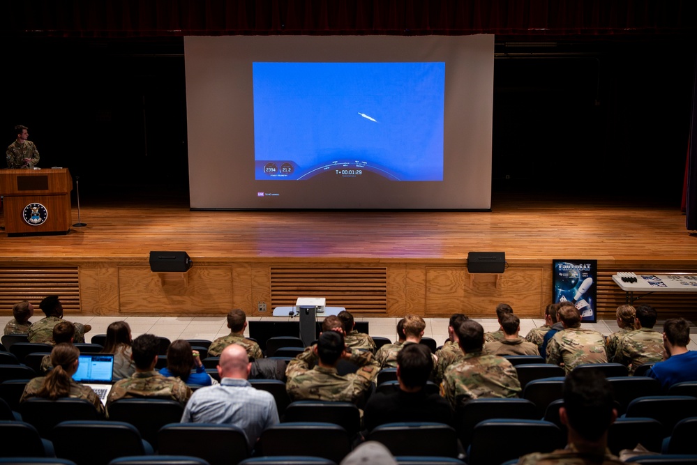 USAFA Cadet-built Satellite Launches into Space