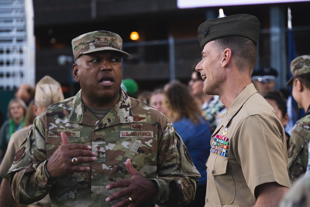 Warriors Honoring Warriors: University of Hawaii Rainbow Warriors Host Veterans Day Commemorative Game