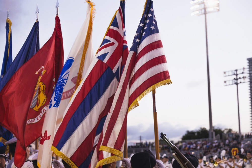 Warriors Honoring Warriors: University of Hawaii Rainbow Warriors Host Veterans Day Commemorative Game