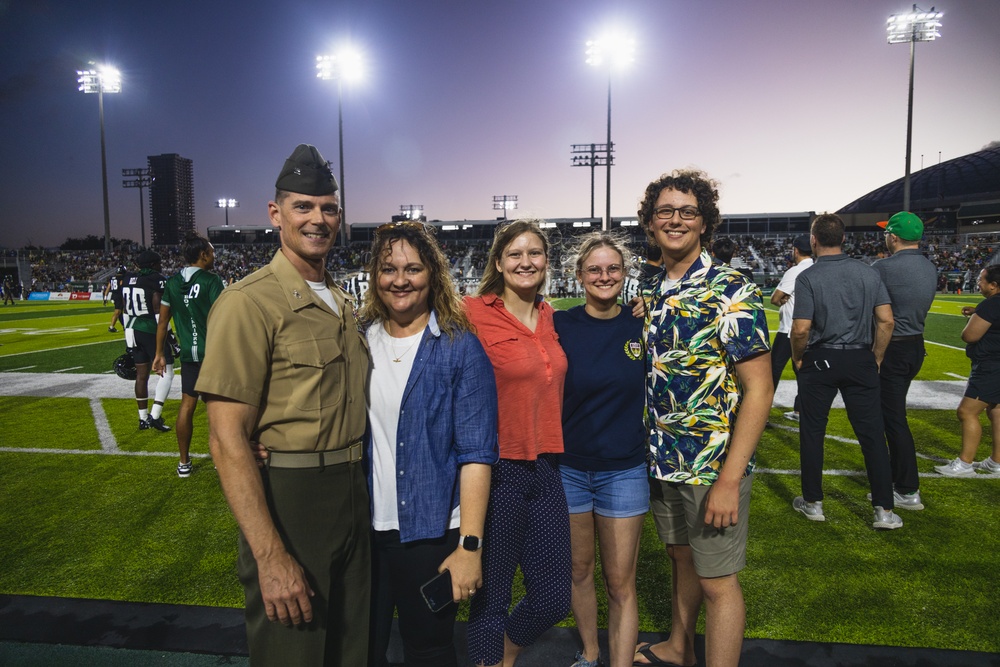 Warriors Honoring Warriors: University of Hawaii Rainbow Warriors Host Veterans Day Commemorative Game