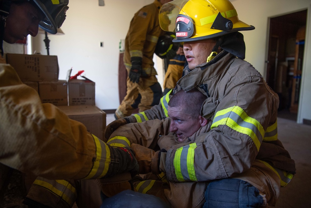 Kauai County Fire Department Conducts Search and Rescue Training at PMRF Barking Sands