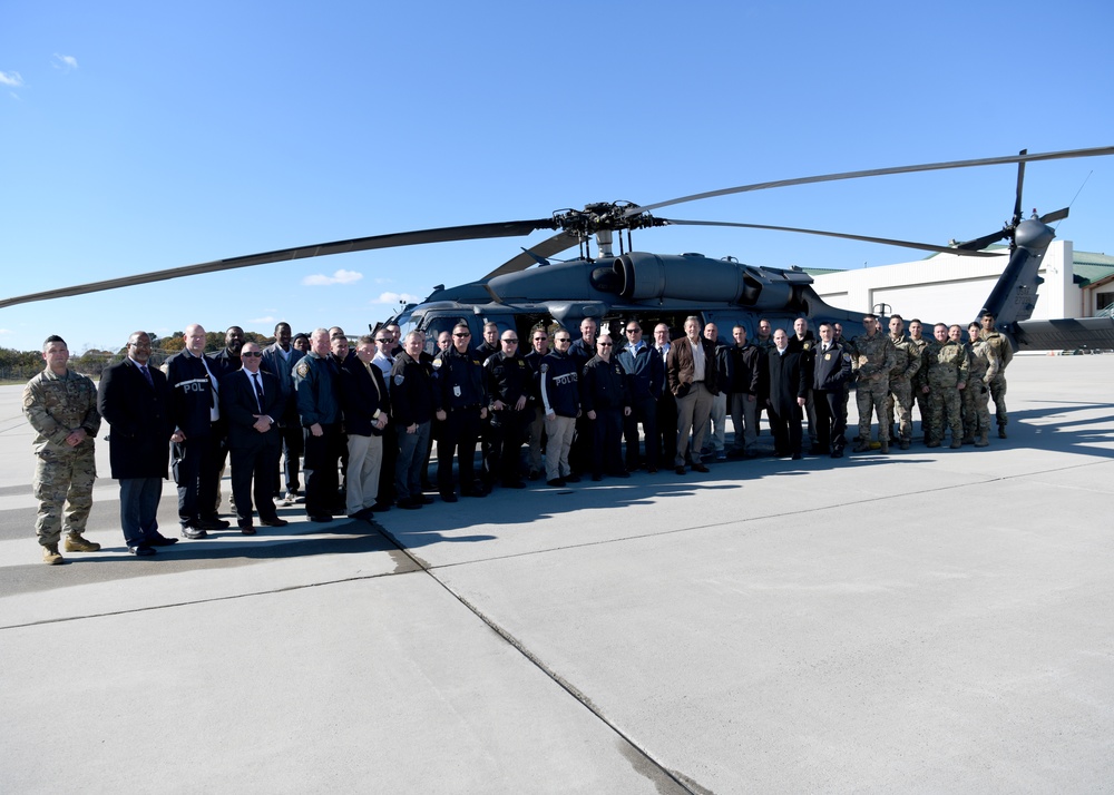 106th Rescue Wing Hosts Law Enforcement Orientation Day